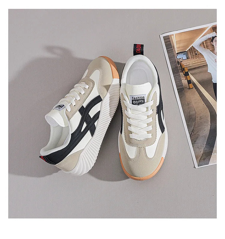 SUPER PROMOÇAO Tênis femininos ao ar livre leve casual sapatos de caminhada Moda respirável estudante versátil sapatos vulcanizados planos