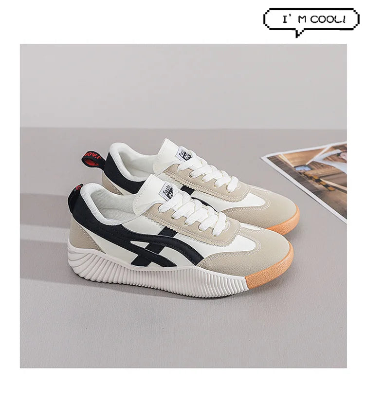 SUPER PROMOÇAO Tênis femininos ao ar livre leve casual sapatos de caminhada Moda respirável estudante versátil sapatos vulcanizados planos