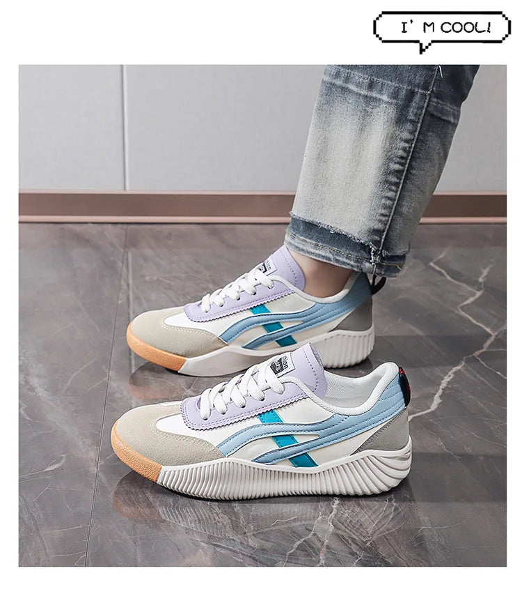 SUPER PROMOÇAO Tênis femininos ao ar livre leve casual sapatos de caminhada Moda respirável estudante versátil sapatos vulcanizados planos