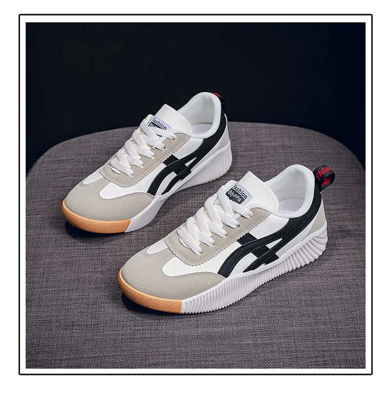 SUPER PROMOÇAO Tênis femininos ao ar livre leve casual sapatos de caminhada Moda respirável estudante versátil sapatos vulcanizados planos