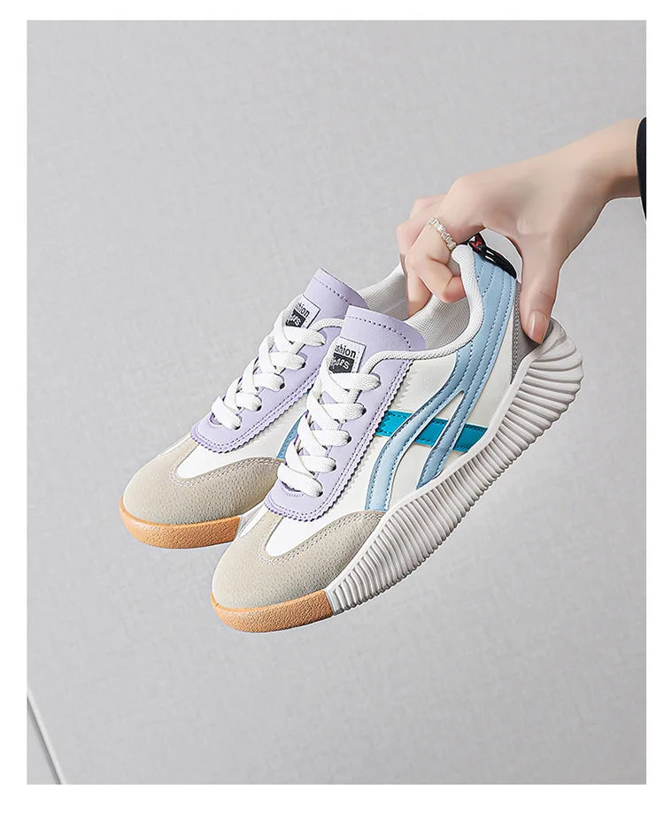 SUPER PROMOÇAO Tênis femininos ao ar livre leve casual sapatos de caminhada Moda respirável estudante versátil sapatos vulcanizados planos